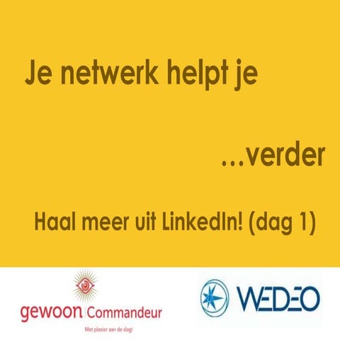 Training wedeo mei 2013