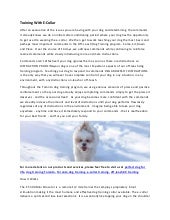 low level e collar training