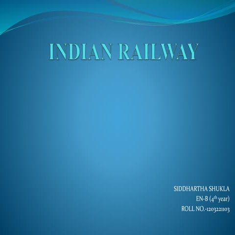 Train lighting system