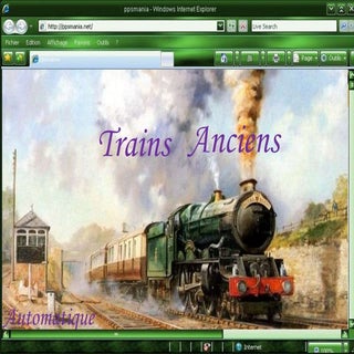 Trains anciens patrice