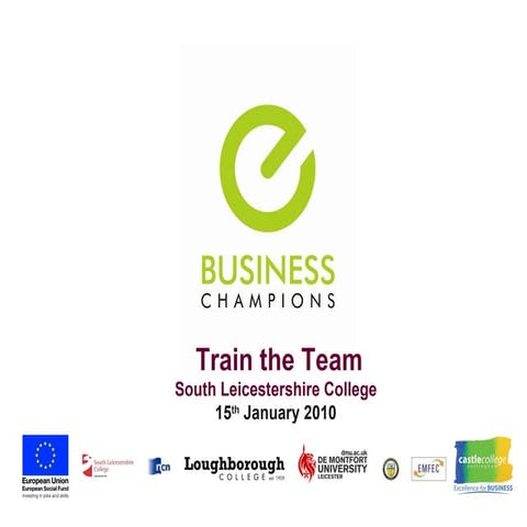 Train The Team - South Leicestershire