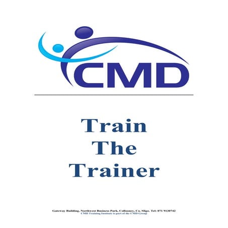 Train the Trainer Course Syllabus