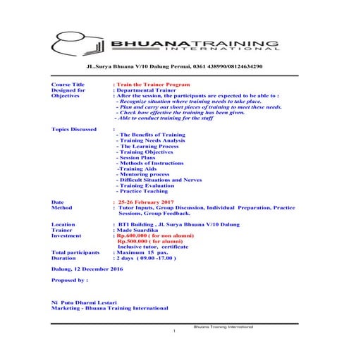 05 developing training materials | PDF