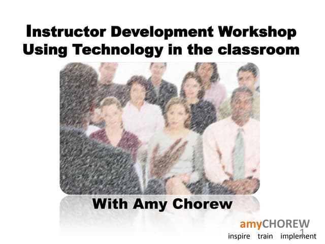 Using Technology in the Adult Classroom