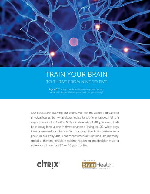 Train your brain to thrive from Nine to Five