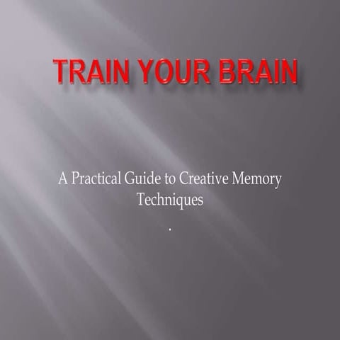 Train your brain 