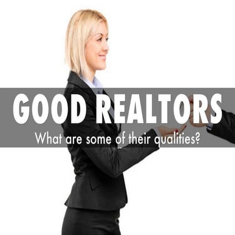 Traits of the BEST real estate agents
