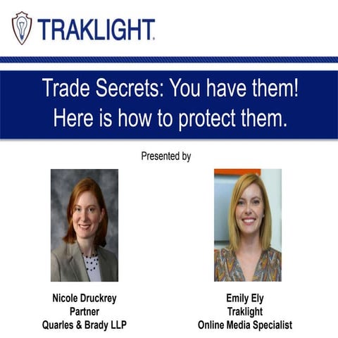 Presentation on Trade secrets | PPTX