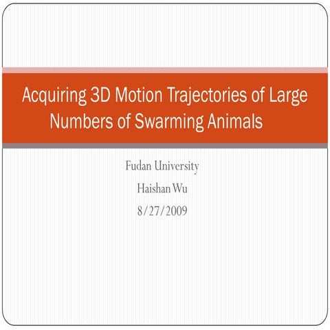Automatic motion tracking system for analysis of insect behavior | PDF