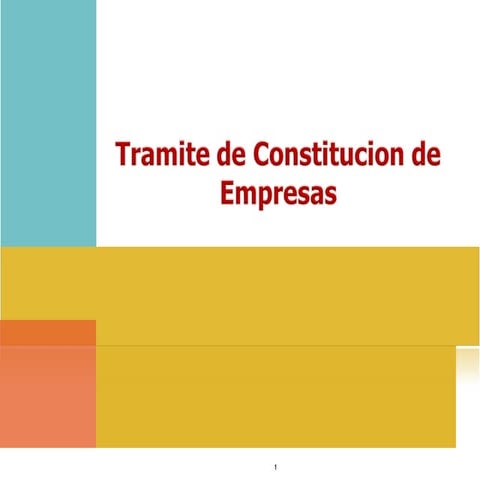 Tramite de constitucion de empresas juanjui villa prado zeng rojas alvarado