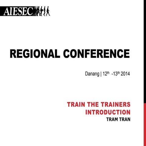 Train The Trainer
