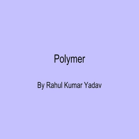 Polymer 