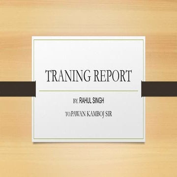 stapler manufacturing report ppt | PPTX