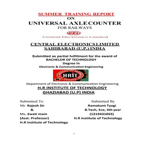 Traning report _central_electronic_limited_ (1)