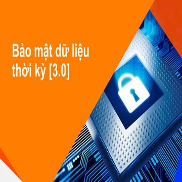 Tran Minh Tri - Bao mat du lieu thoi ky [3.0]