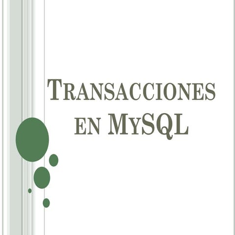 Transacciones