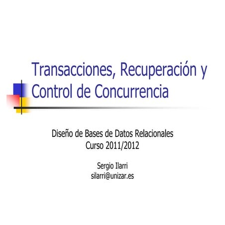 transacciones Base de datos con SQL SERVER