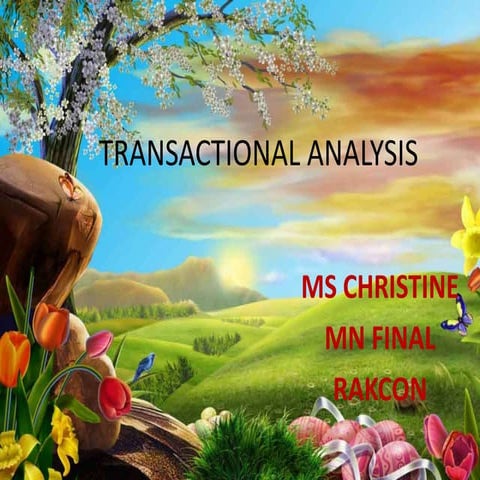 Transactional analysis