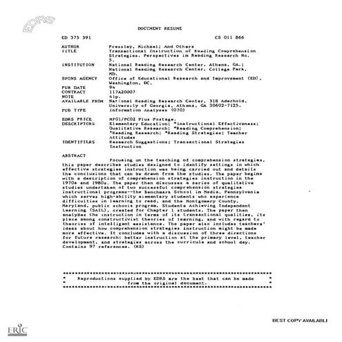 Transactional instruction