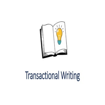 Transactional writing