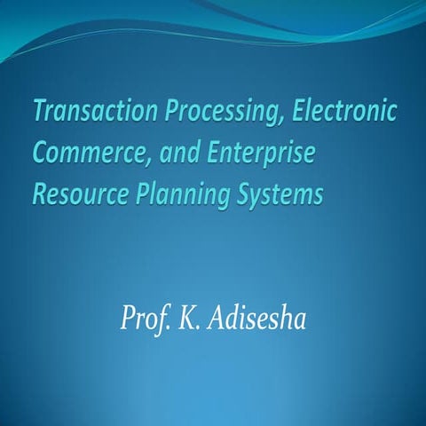 Transaction processing