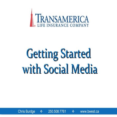 TransAmerica Life - Social Media Workshop