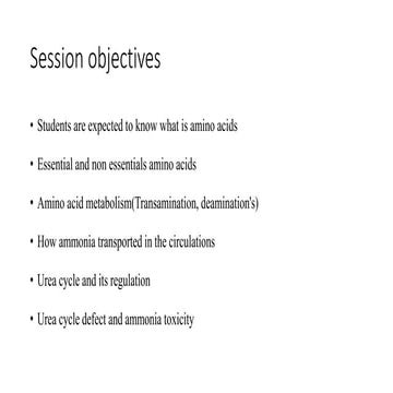 Transamination and urea cycle of protein metabolism.pptx