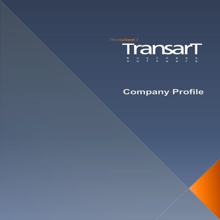 Transart Company Profile En 201107
