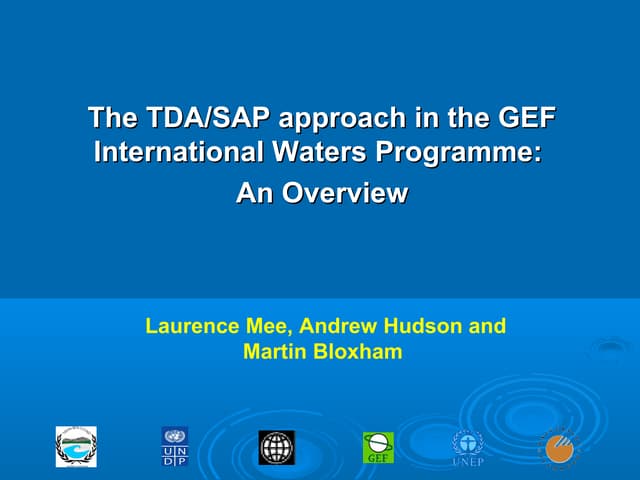 Transboundary Diagnostic Anaylsis: The Mediterreanean Region