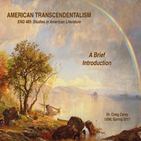 American Transcendentalism