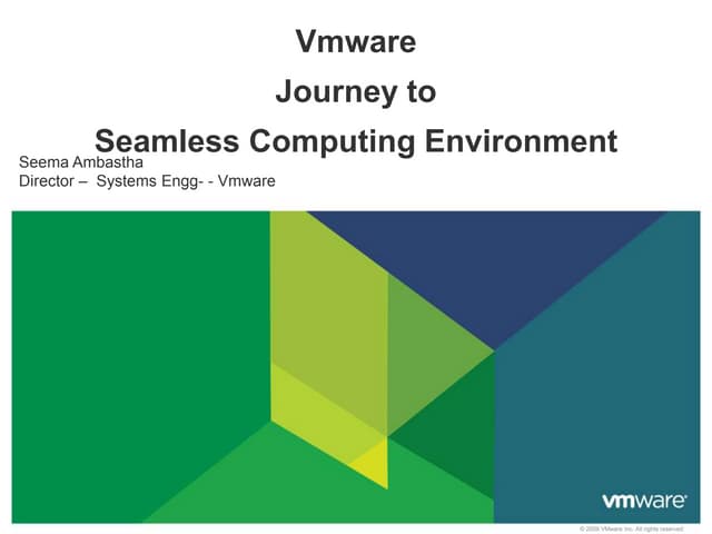 Transcending  Computing Environment Boundaries: Seamless Computing Environmen...