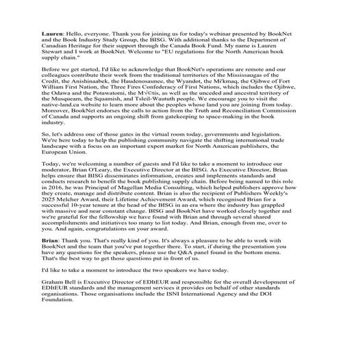 Transcript: New from BookNet Canada for 2025: Loan Stars | PDF