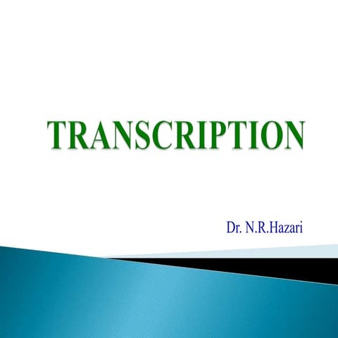 Transcription