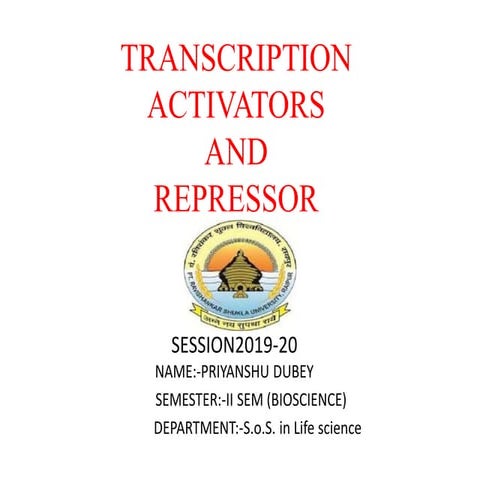 transcriptional factros and repressors.pptx