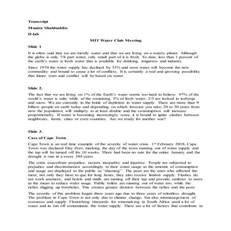 HOLISTIC APPROACH FOR SUSTAINABLE WATER MANAGEMENT IN MALAYSIA