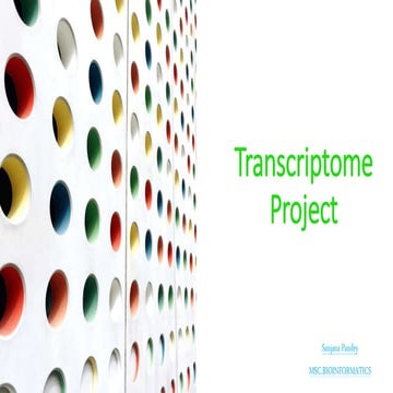Transcriptome project