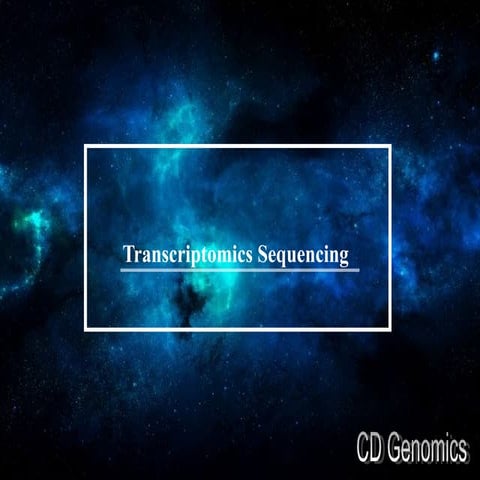 Transcriptomics sequencing