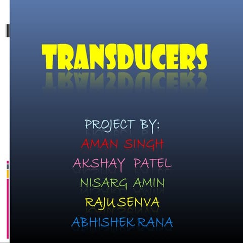 Transducers 