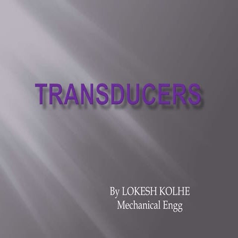 Transducers lk