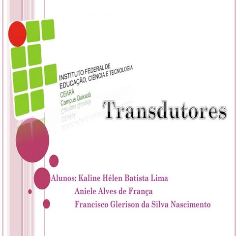 Transdutores | PDF