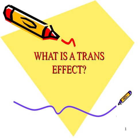 Trans effect