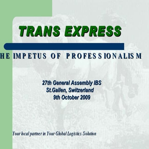 Transexpress Pres. English