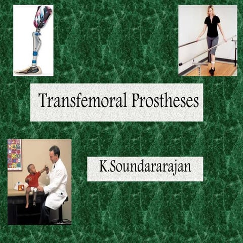 Transfemoral protheses