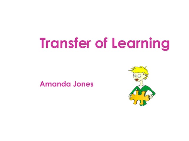 Transfer Of Learning