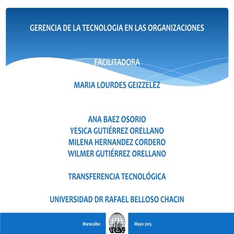 Transferencia tecnologica