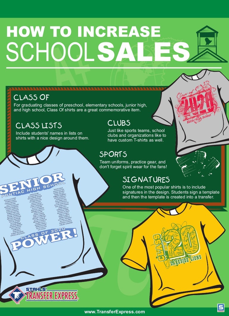 Increase School Custom Apparel Sales
