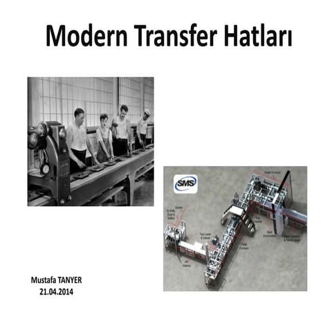 Modern Transfer Hatları | PPTX
