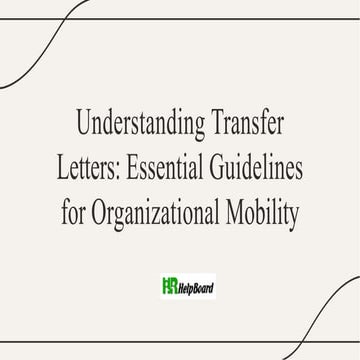 Transfer Letter How To Write Transfer Application Pptx