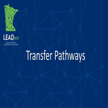 Transfer Pathways Campaign