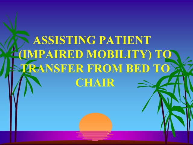 Assistive devices - Used in moving and lifting patients | PPTX